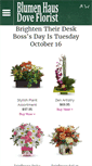 Mobile Screenshot of blumenhaus-doveflorist.com